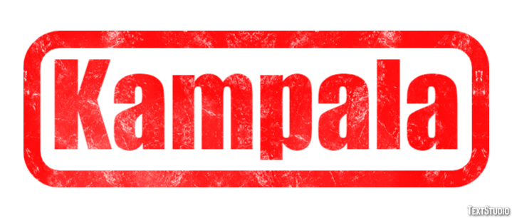Kampala Efekt tekstowy