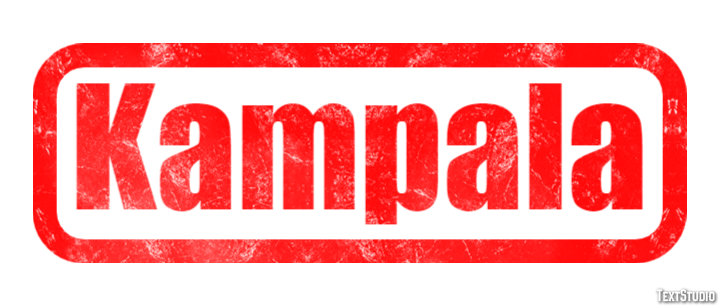 Kampala Efekt tekstowy