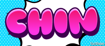 Chin Text Effect