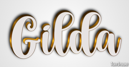 Gilda Effetto testo