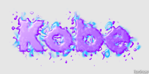 Kobe Text effect