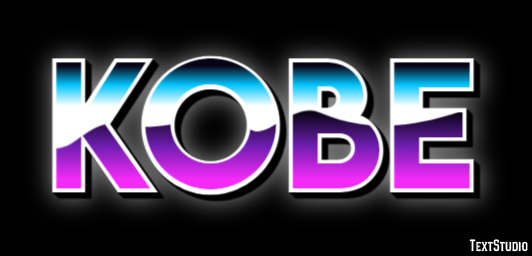 Kobe Text effect