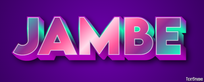 Jambe Effet de texte