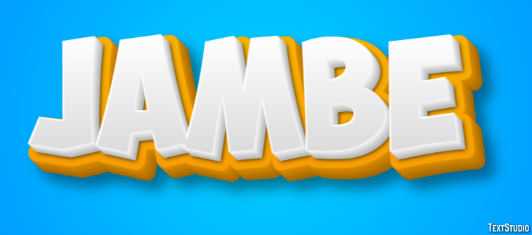 Jambe Effet de Texte