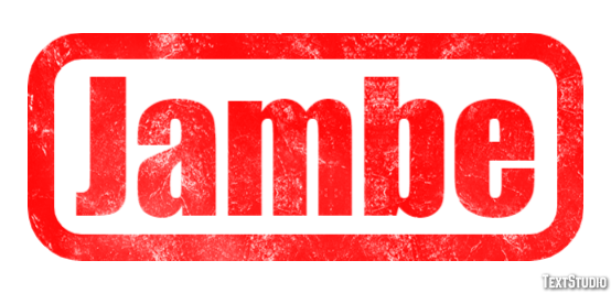 Jambe Effet de texte