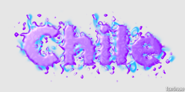 Chile Text effect