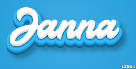 Janna Tekst effect