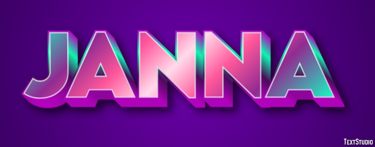 Janna テキスト効果