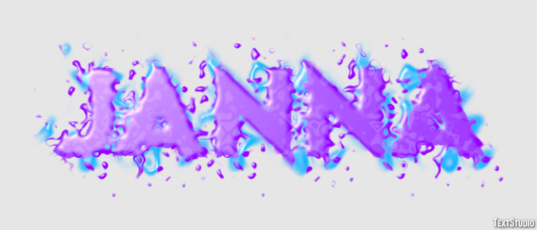 Janna Tekst Effect