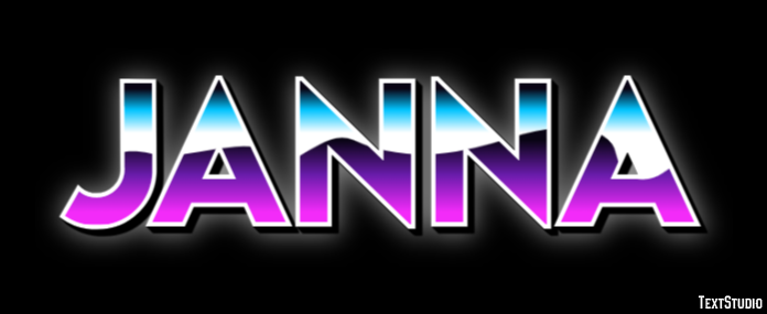 Janna Tekst Effect