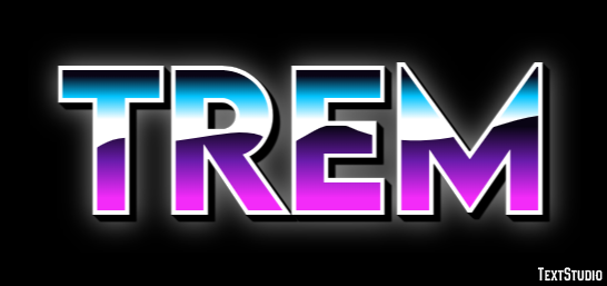 Trem Efeito do texto