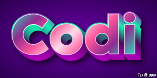 Codi Text Effect