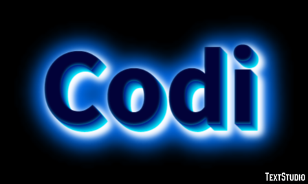 Codi Text Effect
