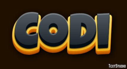 Codi Text Effect