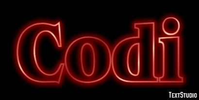 Codi Text Effect