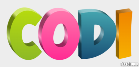 Codi Text effect