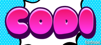 Codi Text effect