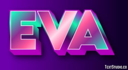 Eva Efekt tekstowy