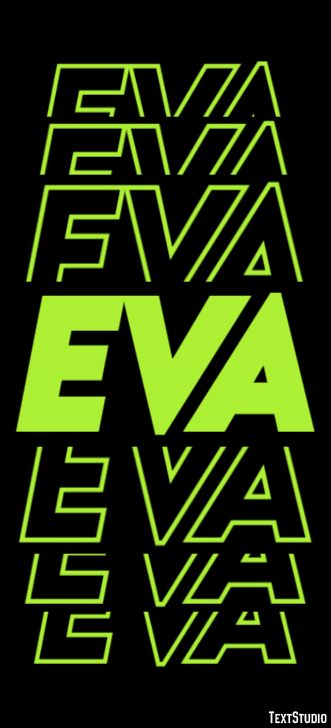Eva Efekt tekstowy