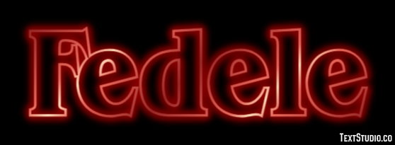 Fedele Effetto testo