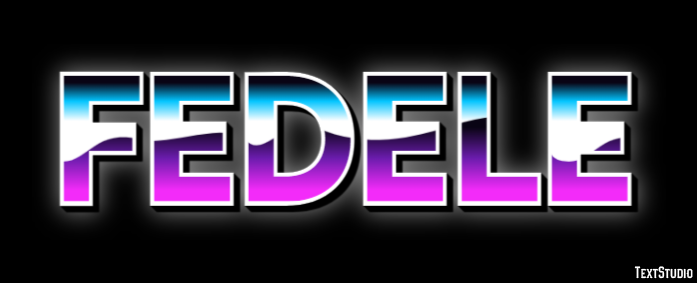 Fedele Effetto testo