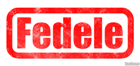 Fedele Effetto testo