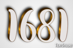 1681 Эффект текста