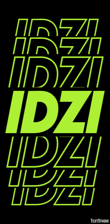 Idzi Efekt tekstowy