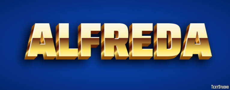 Alfreda Text Effect