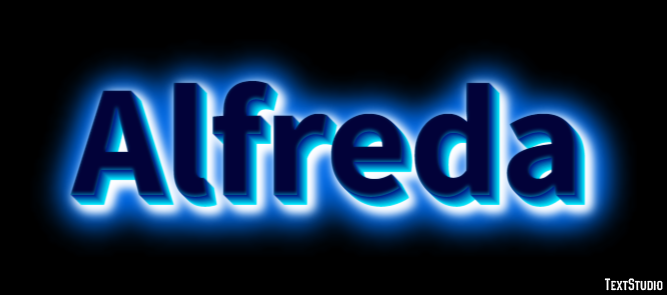 Alfreda Text Effect