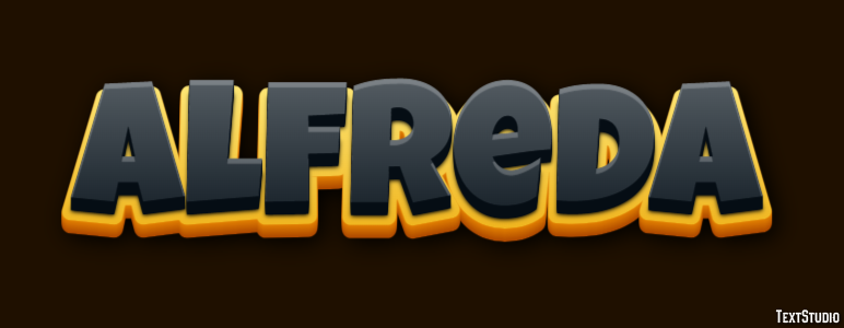 Alfreda Text Effect