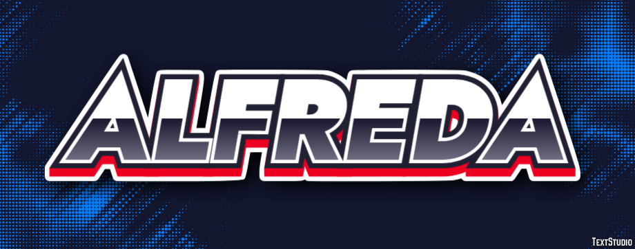 Alfreda Text effect