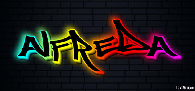 Alfreda Text Effect