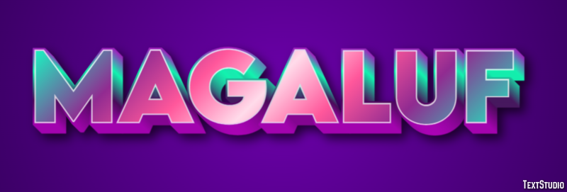 Magaluf Texteffekt