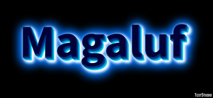 Magaluf Effetto testo