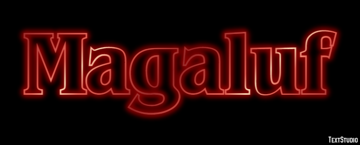 Magaluf Texteffekt