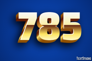 785 Text Effect