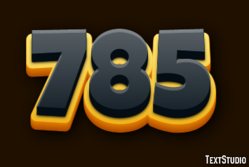 785 Text Effect