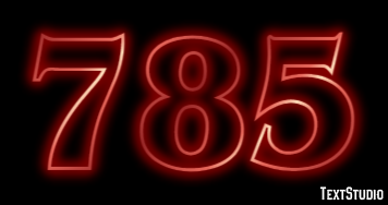 785 Text Effect
