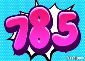 785 Text Effect