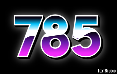 785 Text Effect