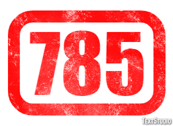 785 Text Effect