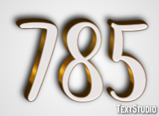 785 Text Effect