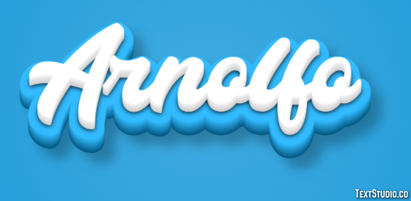 Arnolfo Text effect