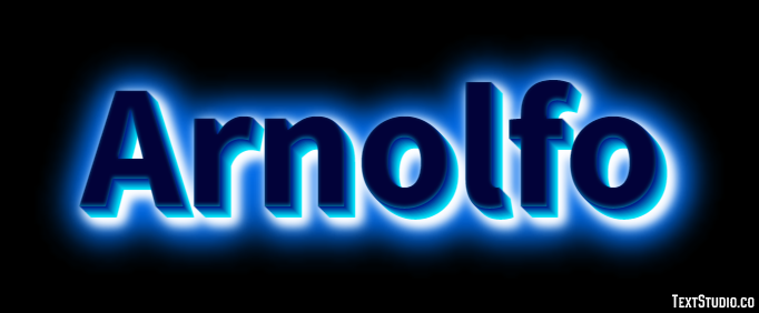 Arnolfo Efeito de texto