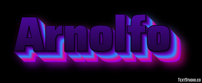 Arnolfo Text effect