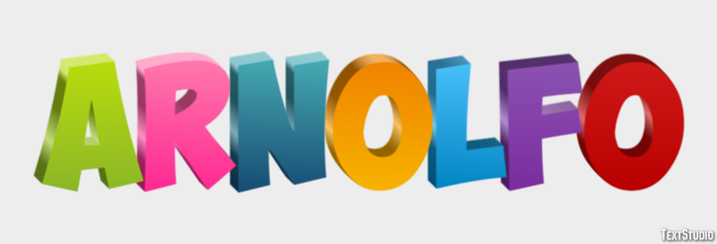 Arnolfo Text effect