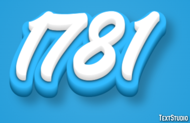 1781 Effetto testo