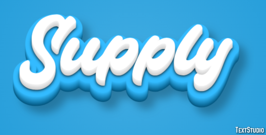 Supply Text Effect
