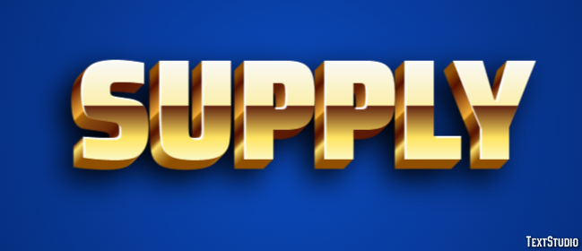 Supply Text Effect